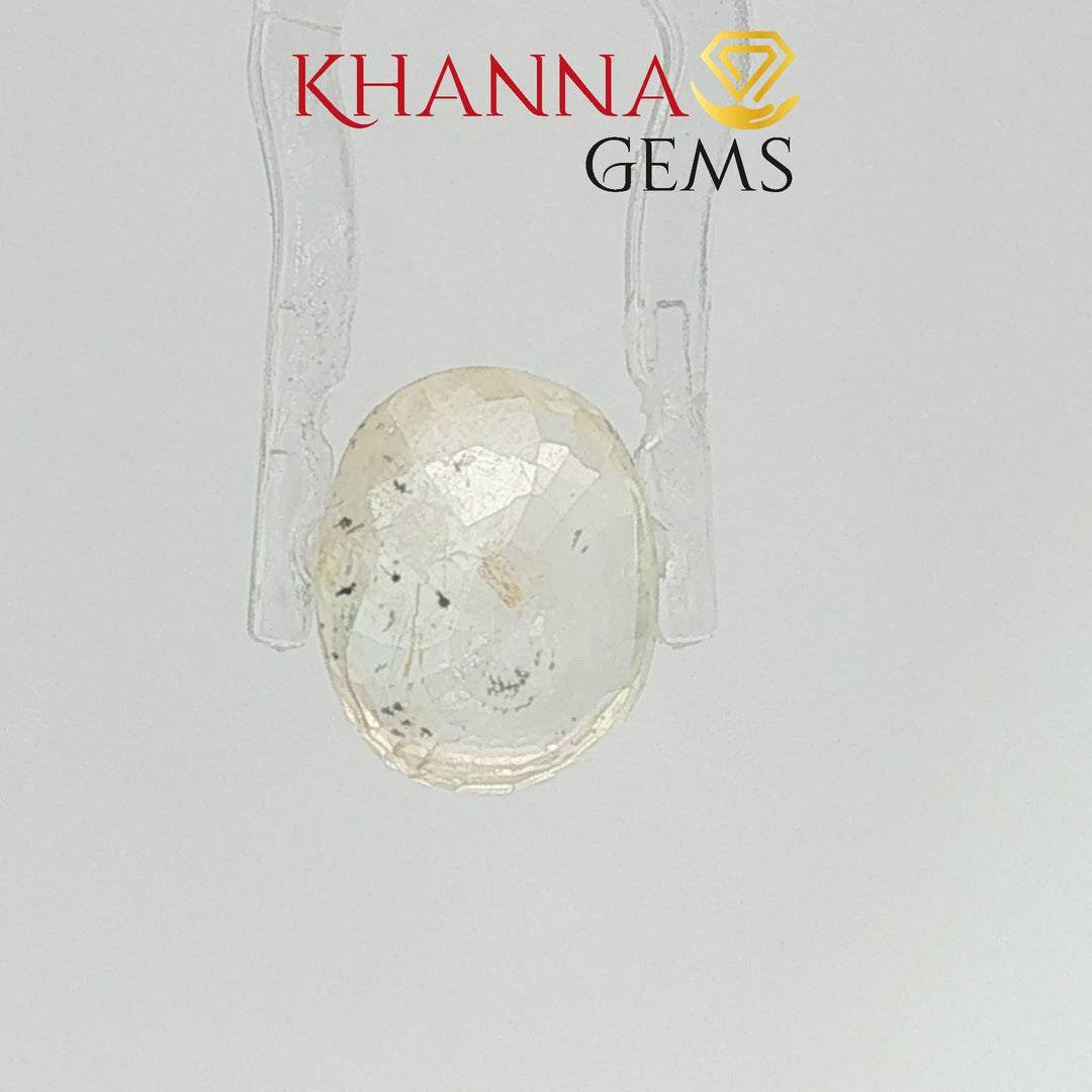 5.68/CT Natural Yellow Sapphire With Govt Lab Certificate-10473D42322