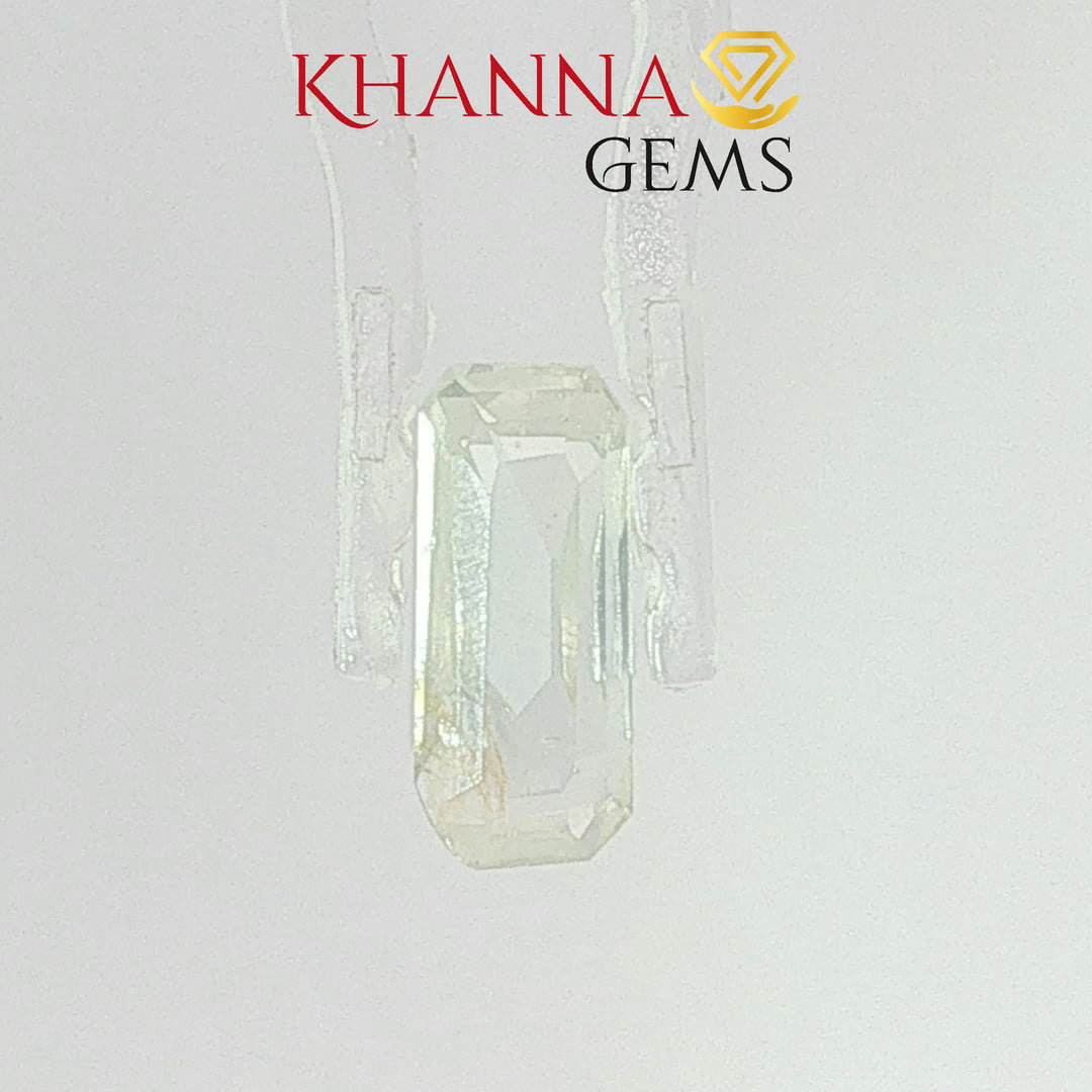 2.95/CT Natural Yellow Sapphire With Govt Lab Certificate (23310)