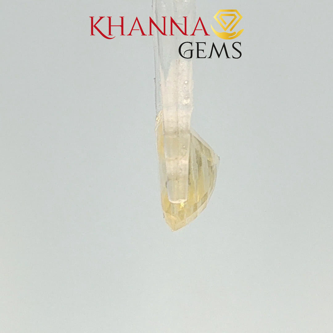 4.86/CT Natural Yellow Sapphire with Govt Lab Certificate-105304