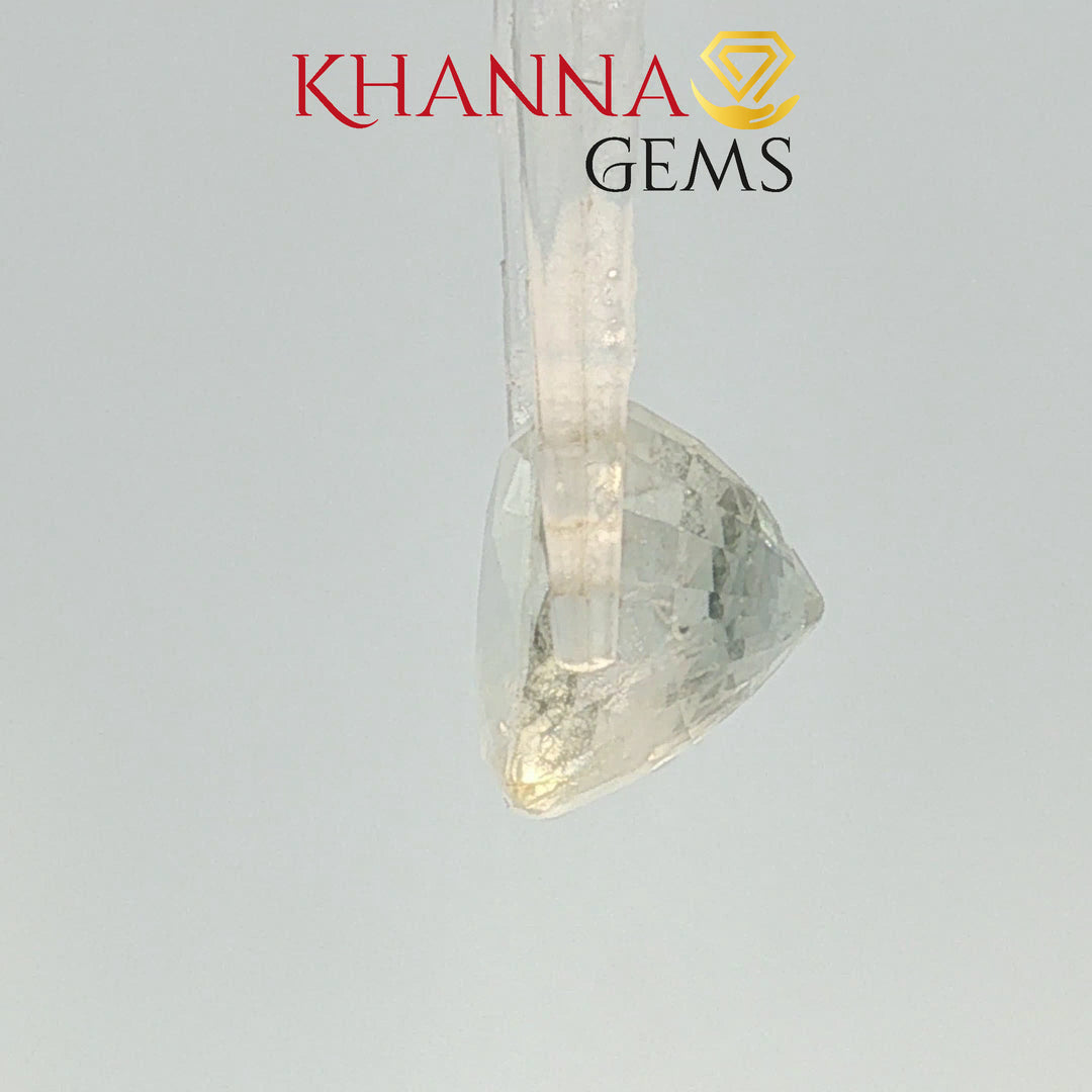 6.48/CT Natural Yellow Sapphire with Govt Lab Certificate-105305