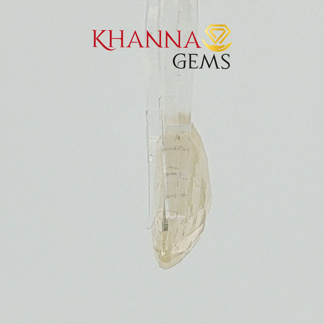 4.81/CT Natural Yellow Sapphire With Govt Lab Certificate (12210)