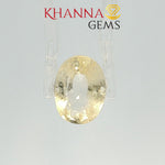Load image into Gallery viewer, 4.76/CT Natural Yellow Sapphire with Govt Lab Certificate-105330