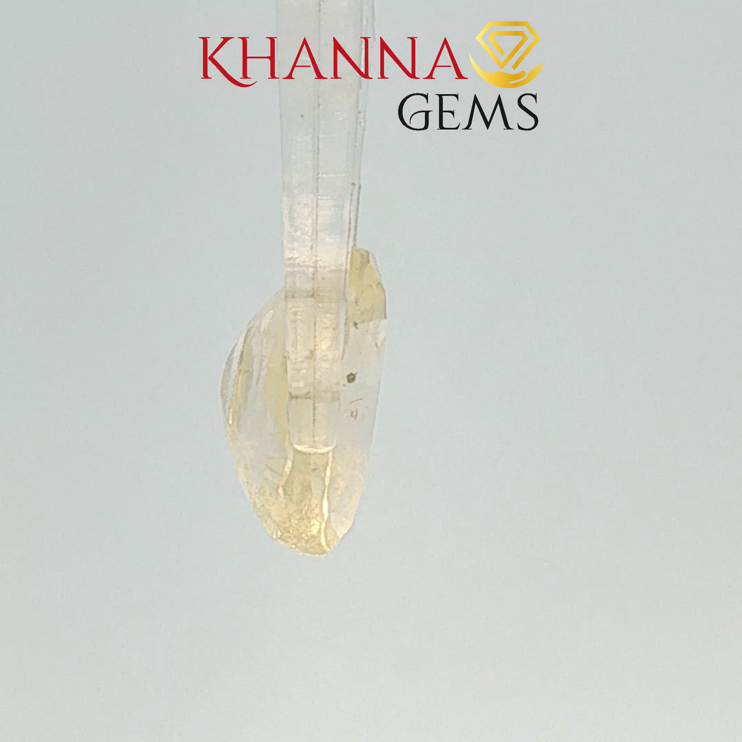 4.76/CT Natural Yellow Sapphire with Govt Lab Certificate-105330