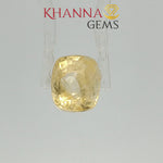 Load image into Gallery viewer, 4.94/CT Natural Yellow Sapphire with Govt Lab Certificate-105502