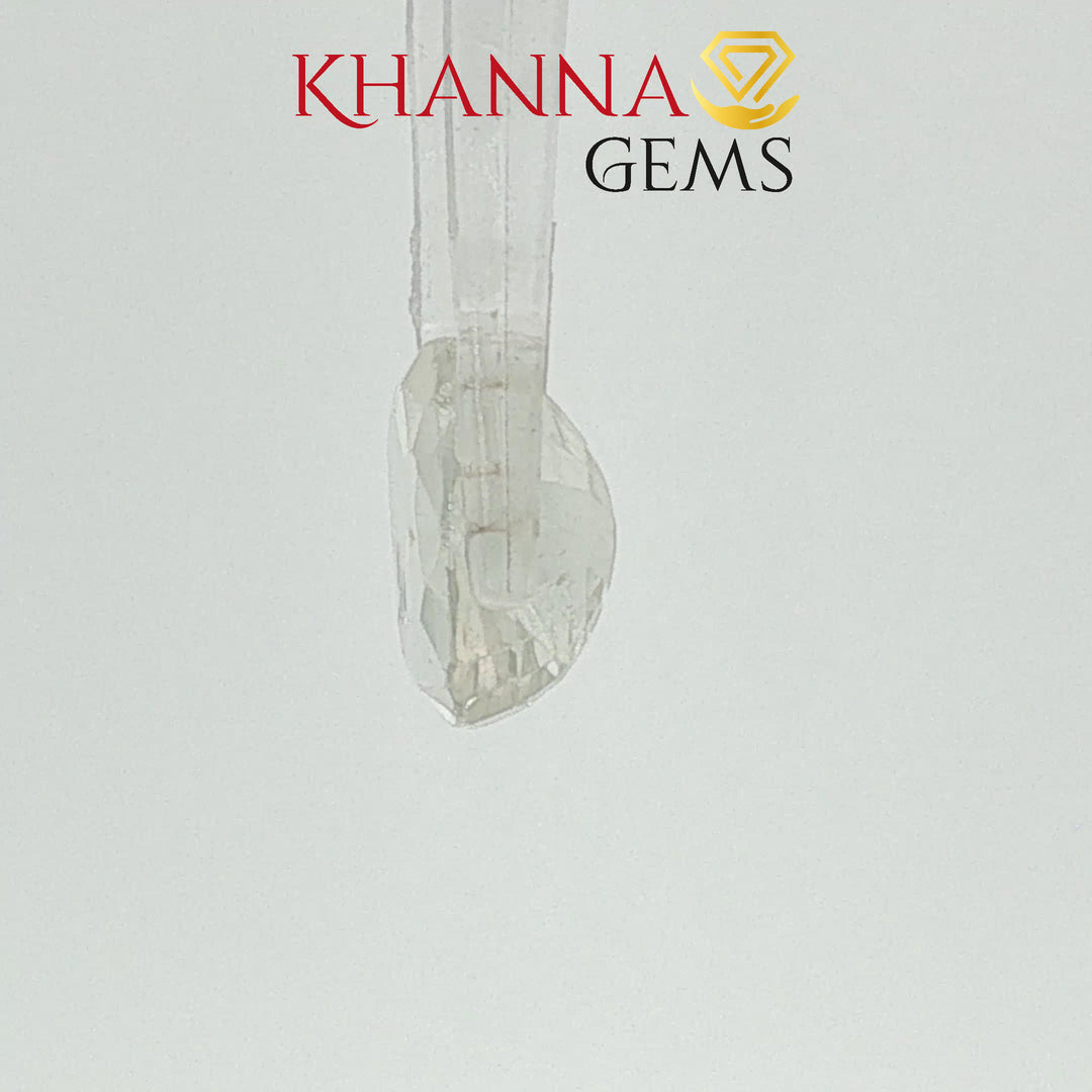 3.69/CT Natural Yellow Sapphire with Govt Lab Certificate-105698