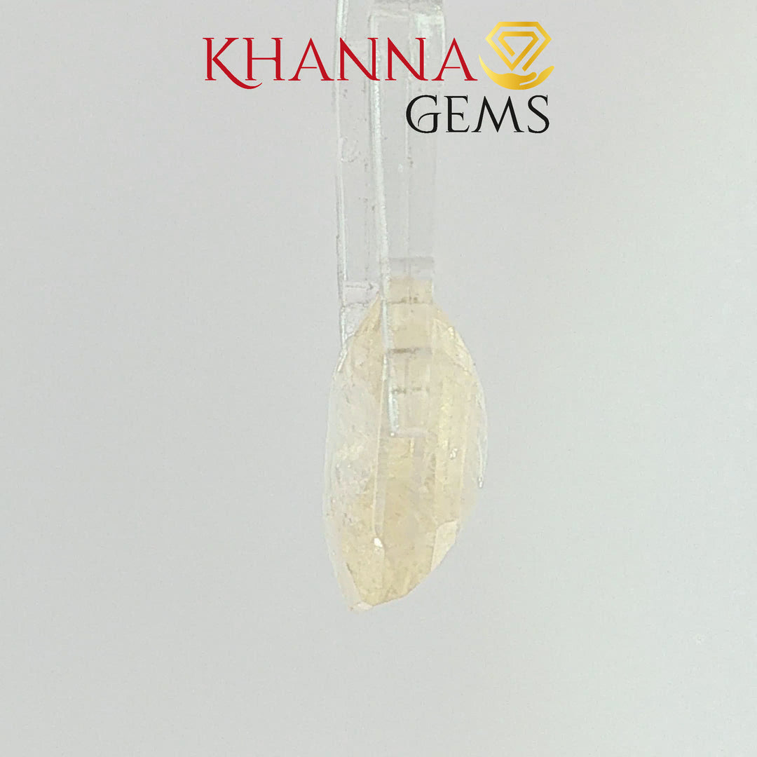 10.25/CT Natural Yellow Sapphire With Govt Lab Certificate-106376