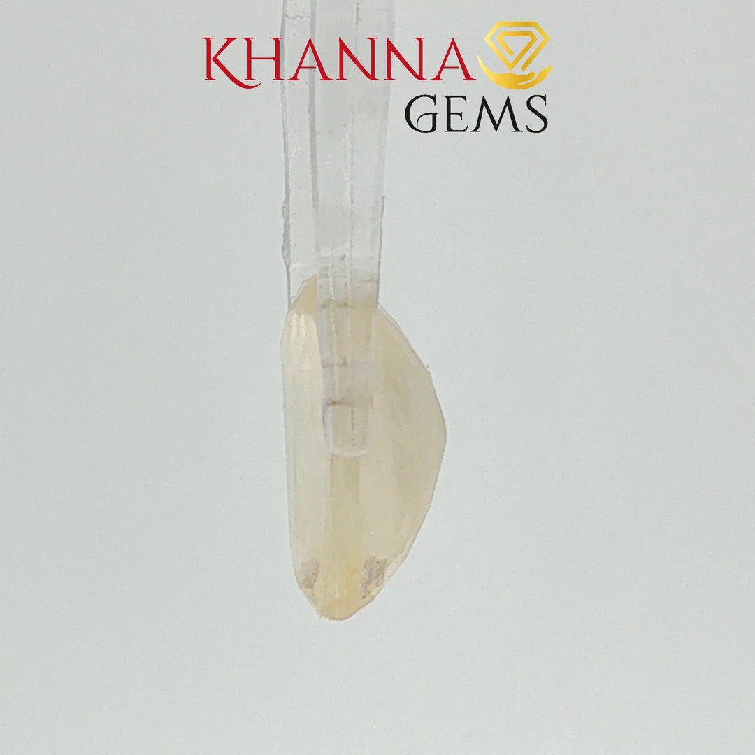 5.79/CT Natural Yellow Sapphire With Govt Lab Certificate-109243