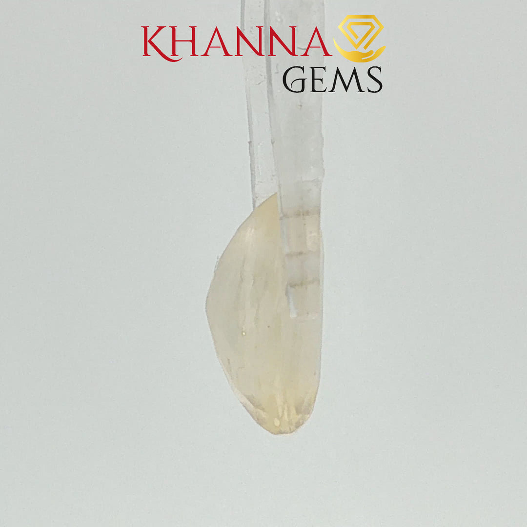 5.79/CT Natural Yellow Sapphire With Govt Lab Certificate-109243