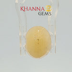 Load image into Gallery viewer, 4.75/CT Natural Yellow Sapphire With Govt Lab Certificate-10952D44230