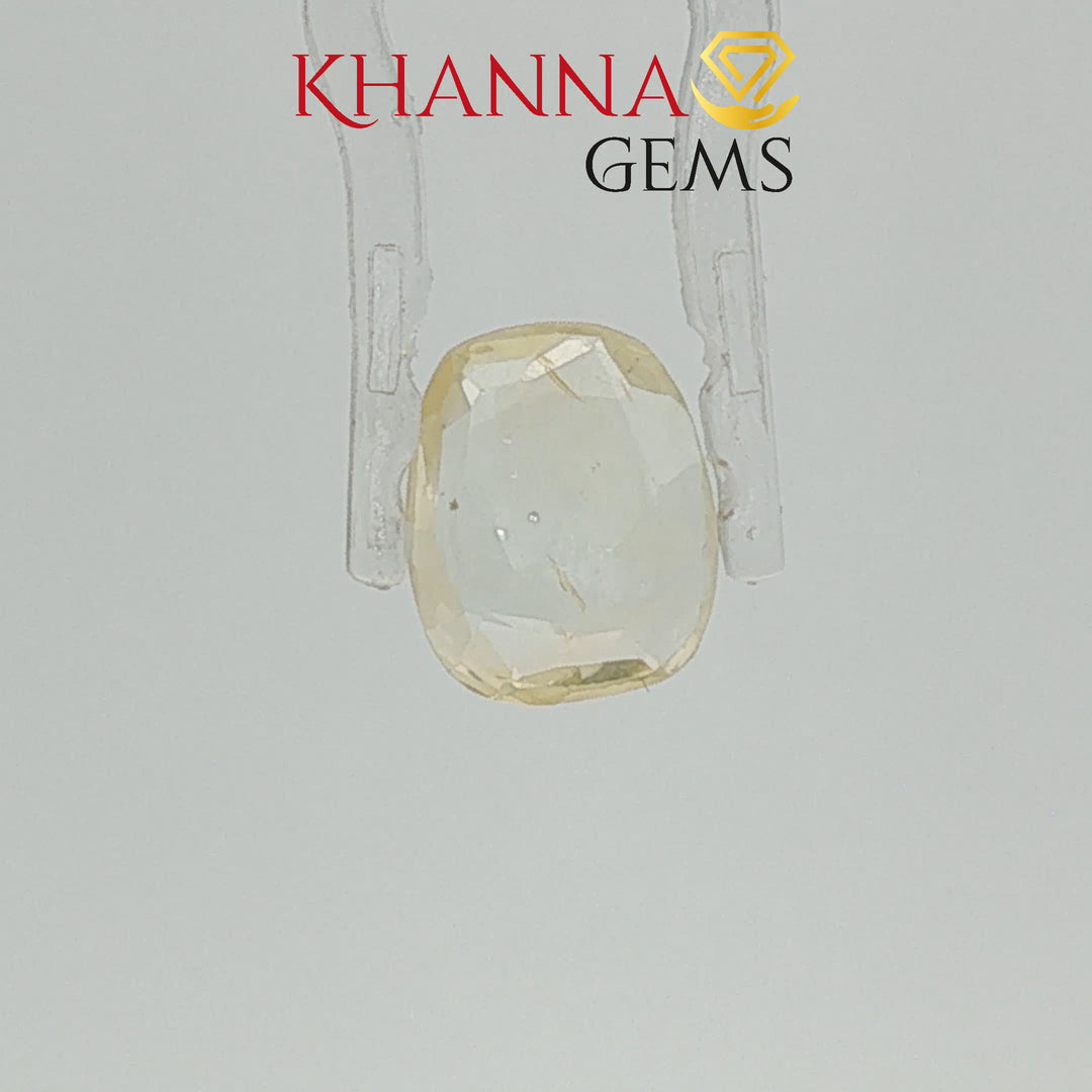 3.10/CT Natural Yellow Sapphire With Govt Lab Certificate-109641