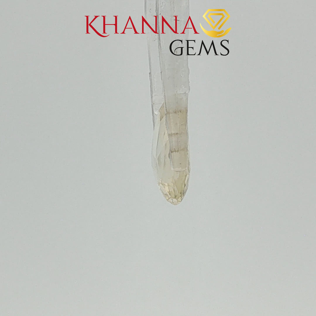 3.10/CT Natural Yellow Sapphire With Govt Lab Certificate-109641