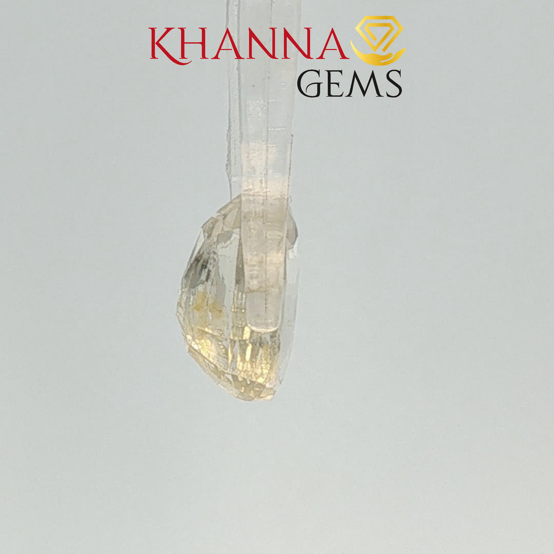 4.93/CT  Natural Yellow Sapphire with Govt Lab Certificate-109974