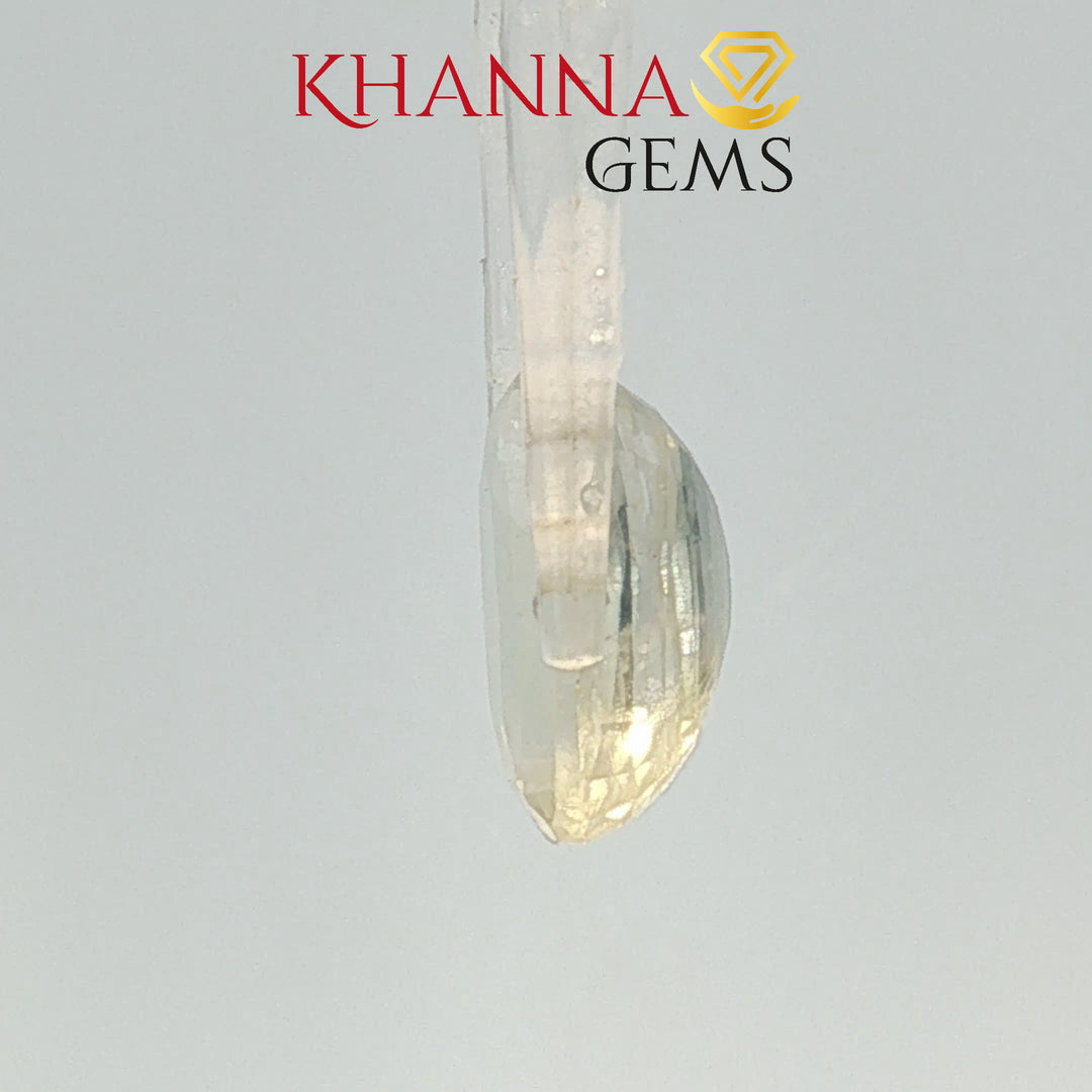5.84/CT Natural Yellow Sapphire With Govt Lab Certificate-109975