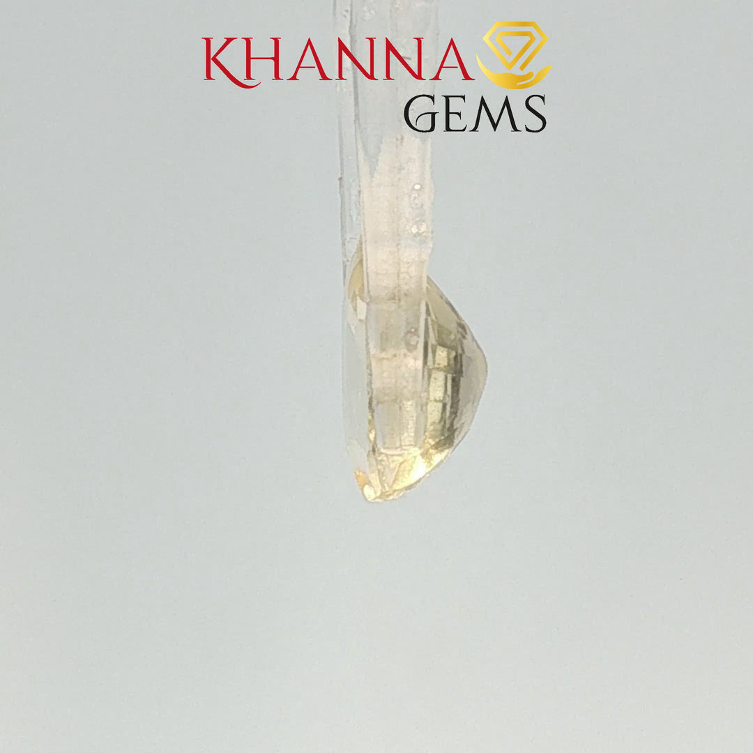 3.08/CT Natural Yellow Sapphire With Govt Lab Certificate-110099