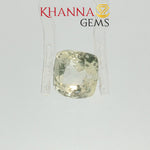 Load image into Gallery viewer, 5.76/CT Natural Yellow Sapphire with Govt Lab Certificate-111852