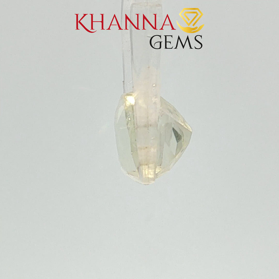 5.76/CT Natural Yellow Sapphire with Govt Lab Certificate-111852