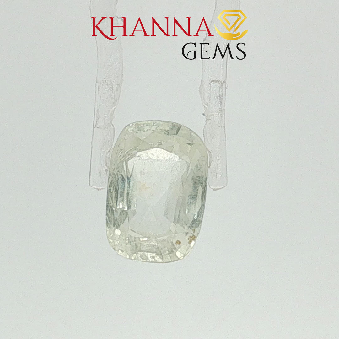 6.40/CT  Natural Yellow Sapphire with Govt Lab Certificate-112321