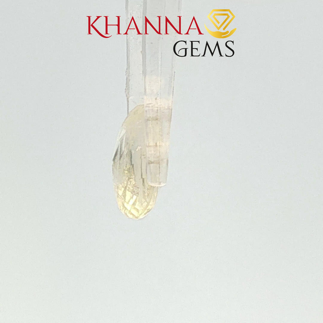 2.98/CT Natural Yellow Sapphire with Govt Lab Certificate-112855