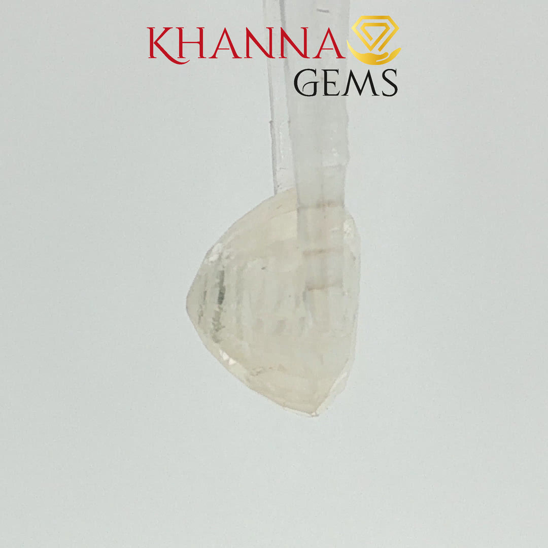 6.75/ CT Natural Yellow Sapphire with Govt Lab Certificate-112856