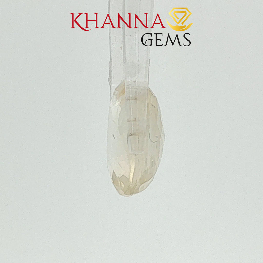 7.40/CT Natural Yellow Sapphire with Govt Lab Certificate-113386