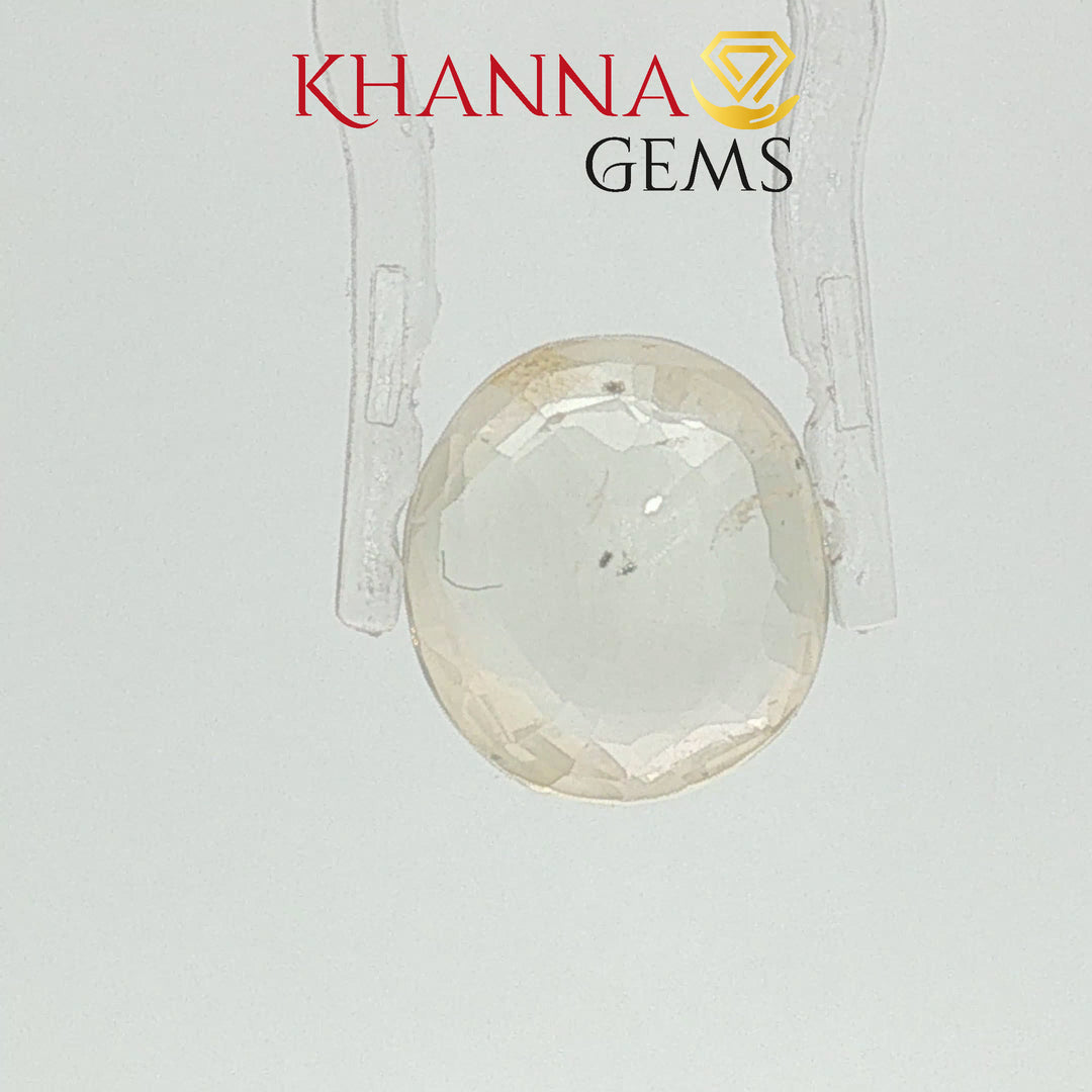 7.40/CT Natural Yellow Sapphire with Govt Lab Certificate-113386