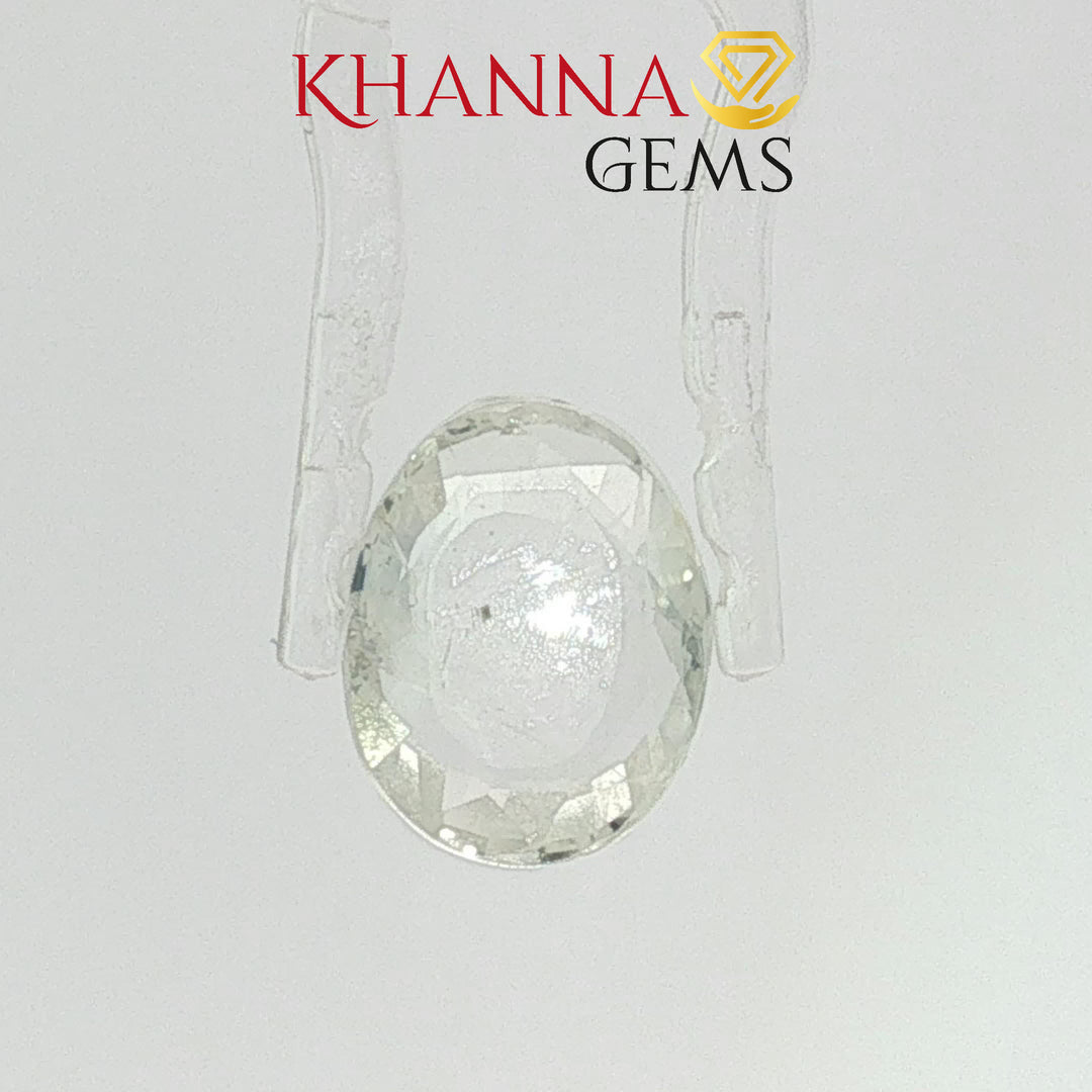 6.44/CT Natural Yellow Sapphire with Govt Lab Certificate-113390