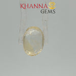 Load image into Gallery viewer, 4.79/CT Natural Yellow Sapphire with Govt Lab Certificate-113401