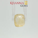 Load image into Gallery viewer, 4.96/CT Natural Yellow Sapphire with Govt Lab Certificate-115661