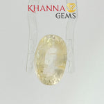 Load image into Gallery viewer, 9.40/CT Natural Yellow Sapphire with Govt Lab Certificate-115800
