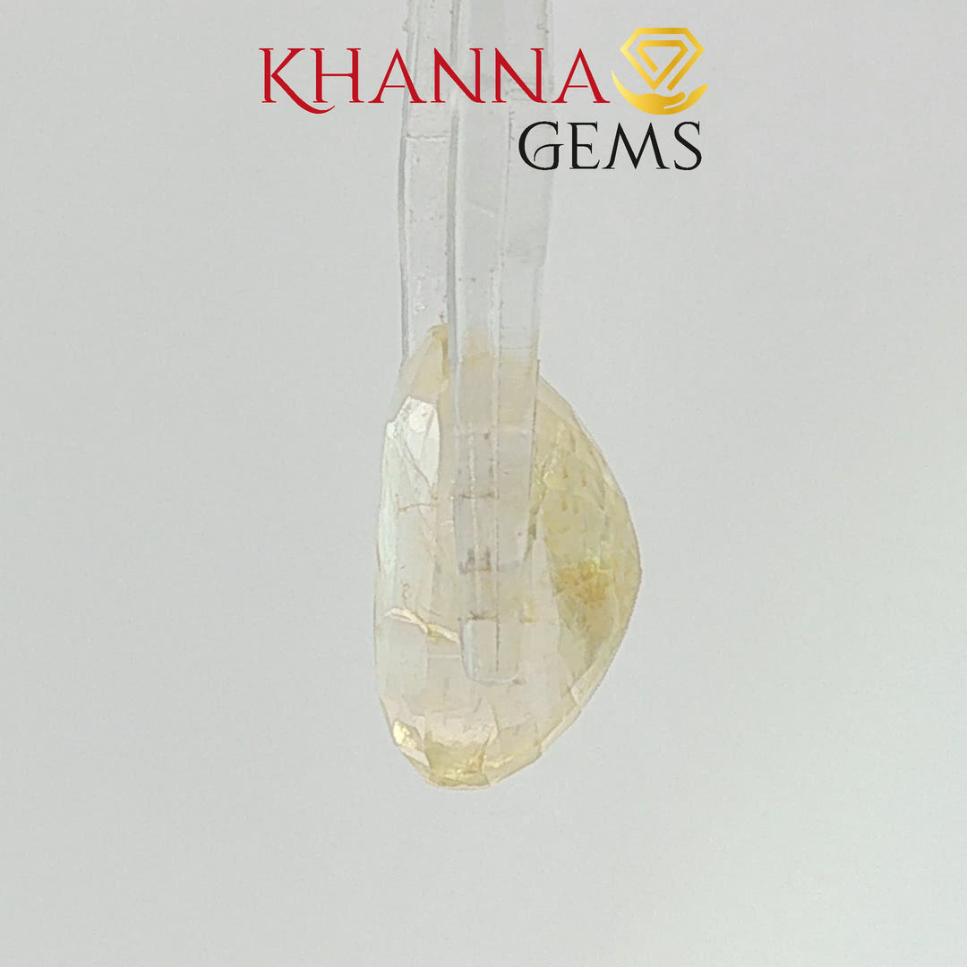 9.40/CT Natural Yellow Sapphire with Govt Lab Certificate-115800