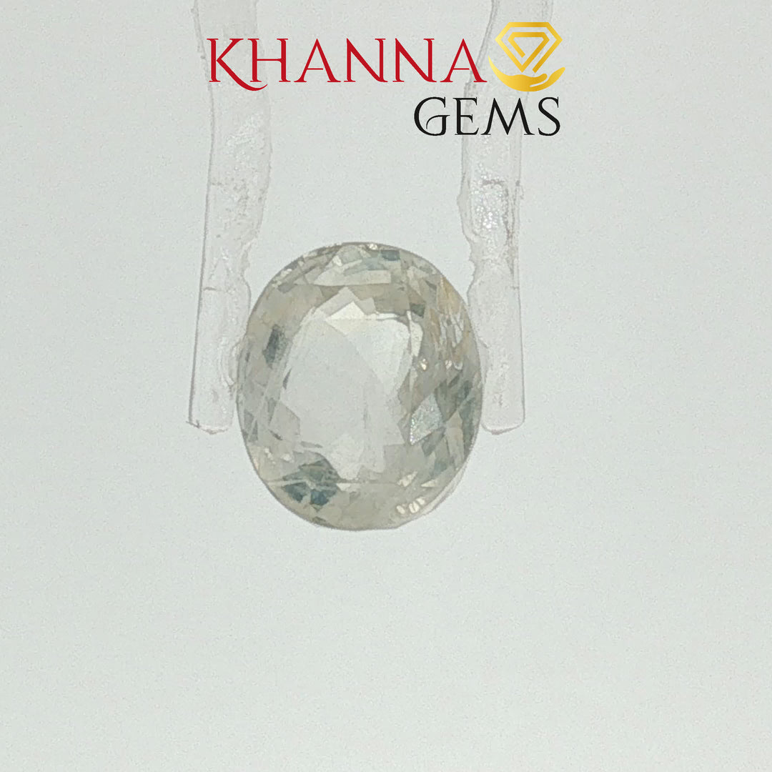 6.71/CT Natural Yellow Sapphire with Govt Lab Certificate-116169