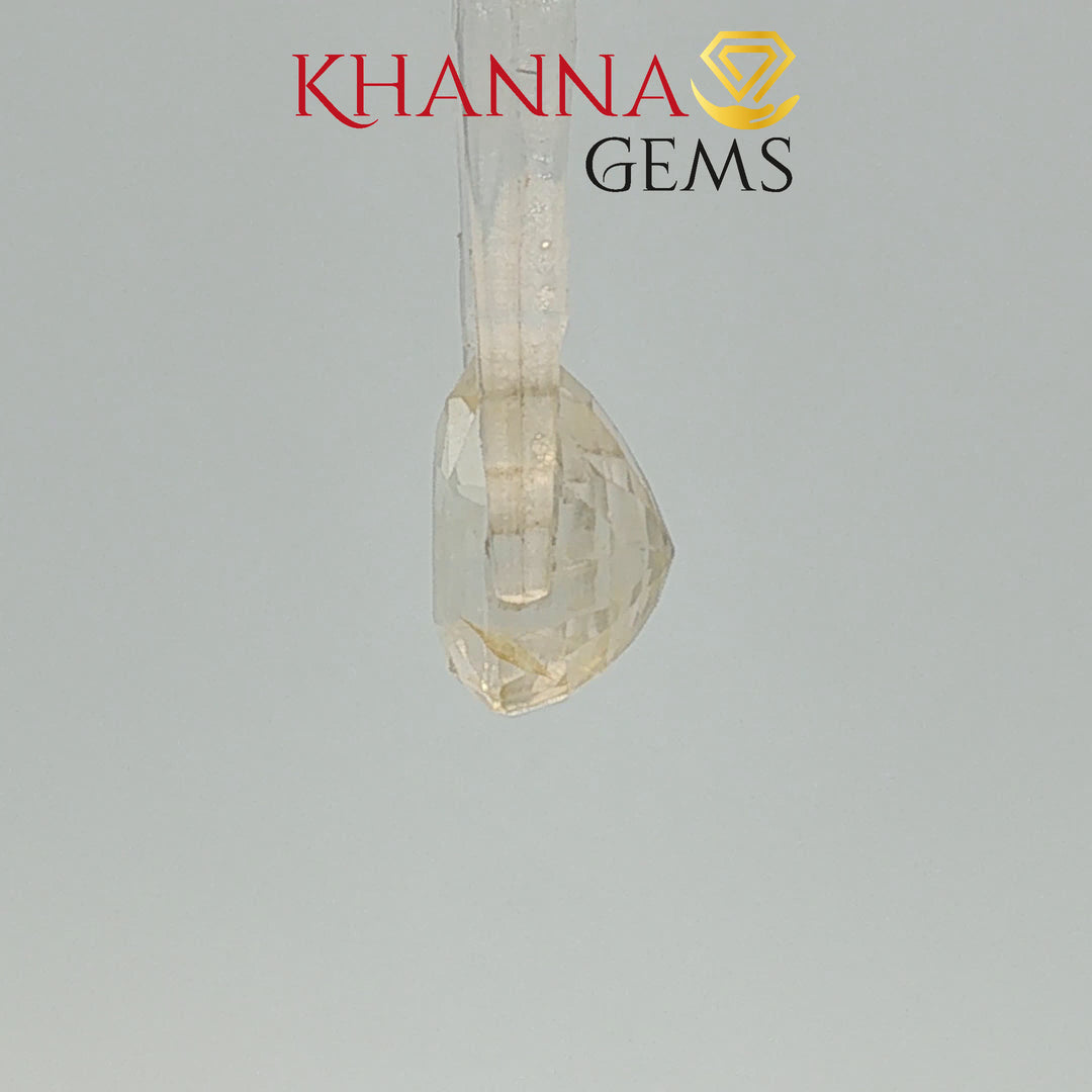 4.65/CT Natural Yellow Sapphire with Govt Lab Certificate-116190
