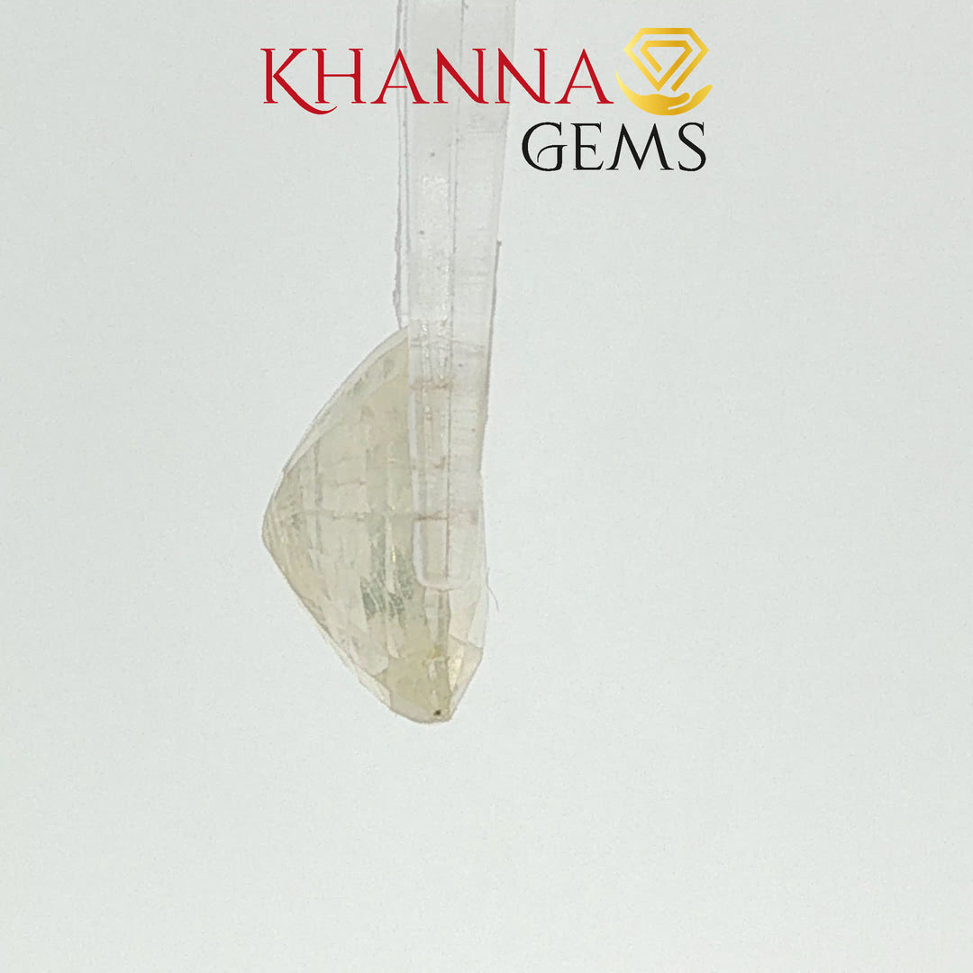 5.48/CT Natural Yellow Sapphire with Govt Lab Certificate-116191