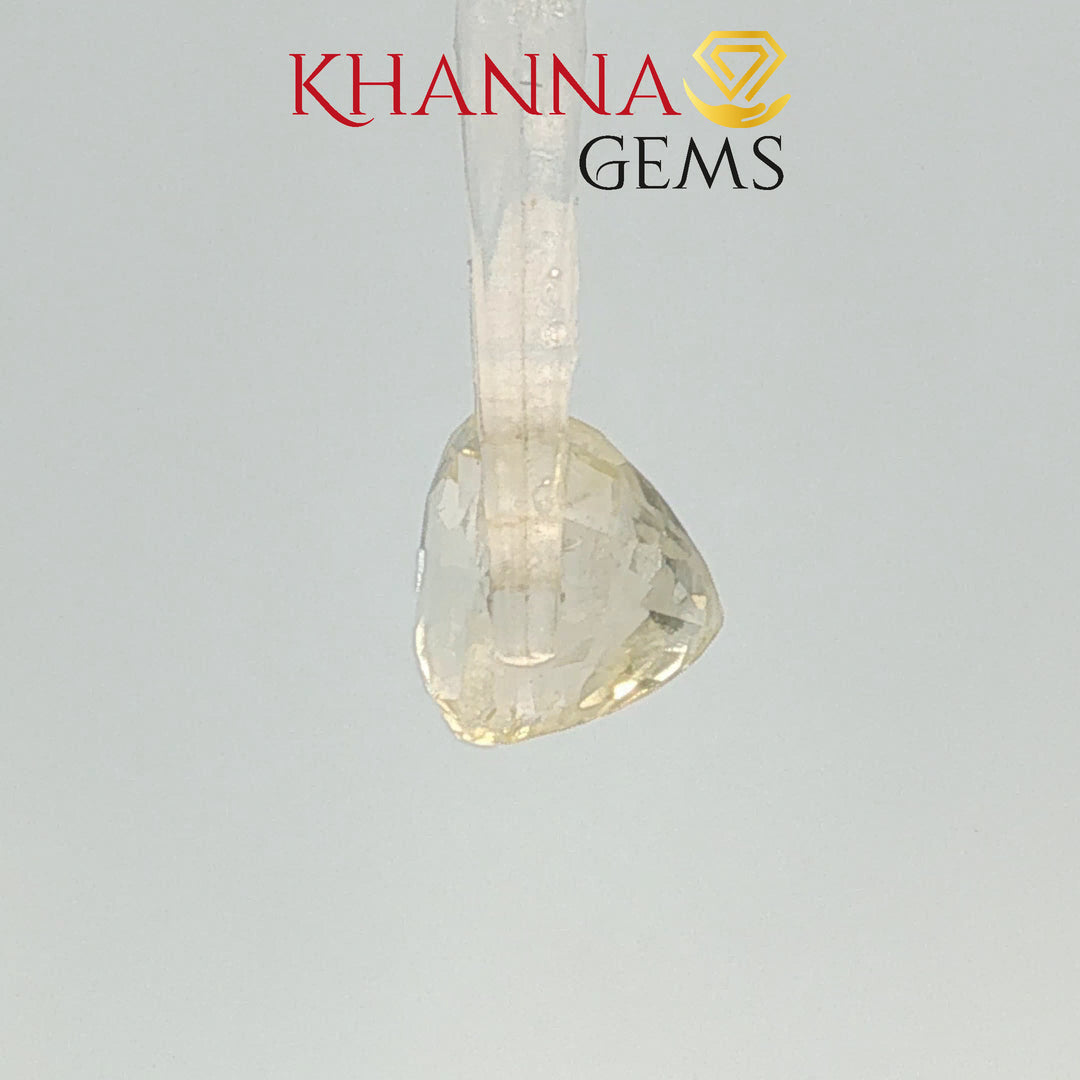 4.00/CT Natural Yellow Sapphire With Govt Lab Certificate-116372