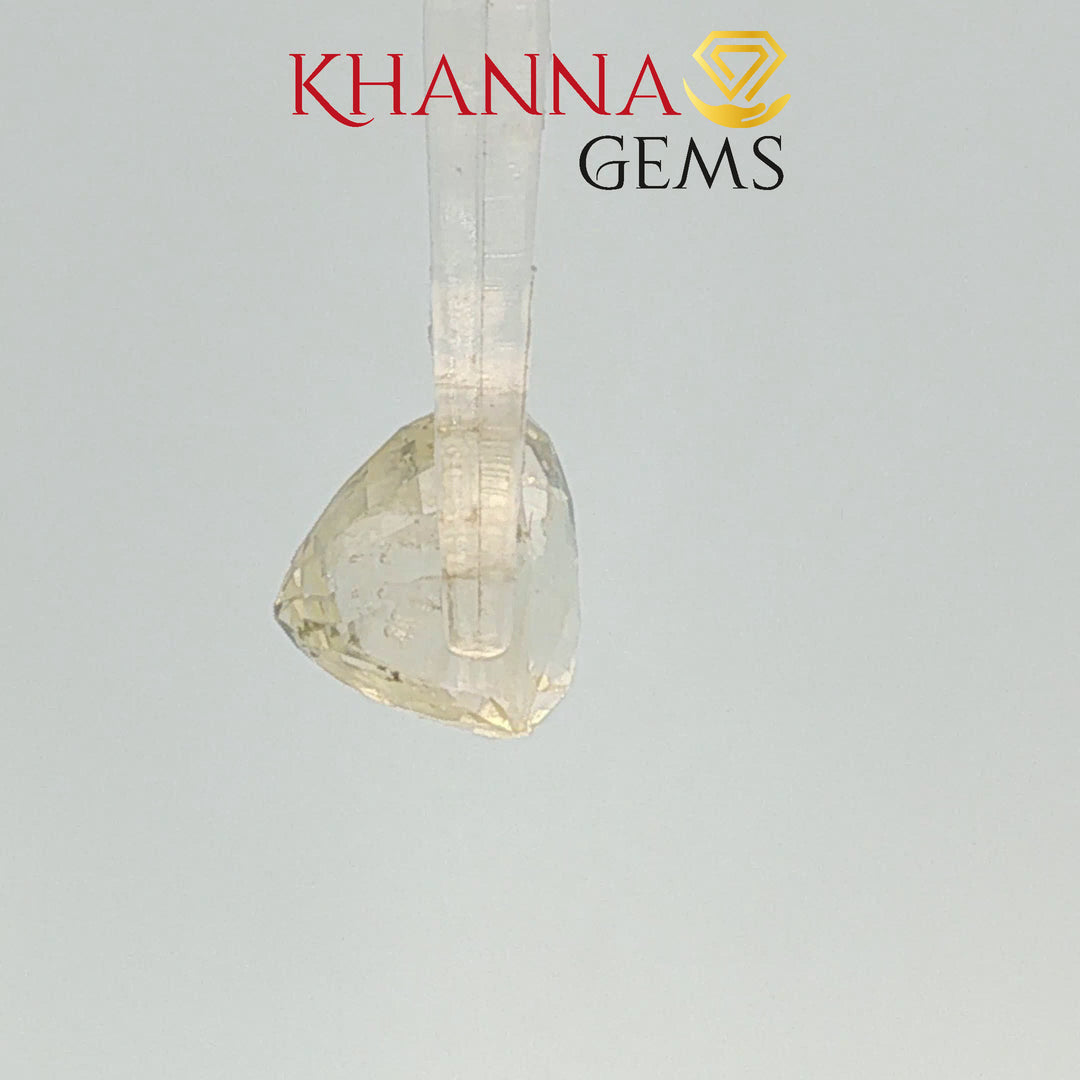 4.00/CT Natural Yellow Sapphire With Govt Lab Certificate-116372