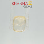 Load image into Gallery viewer, 3.80/CT  Natural Yellow Sapphire with Govt Lab Certificate-117174