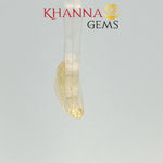 Load image into Gallery viewer, 3.80/CT  Natural Yellow Sapphire with Govt Lab Certificate-117174