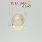 Load image into Gallery viewer, 4.51/CT Natural Yellow Sapphire Stone with Govt Lab Certificate-117239