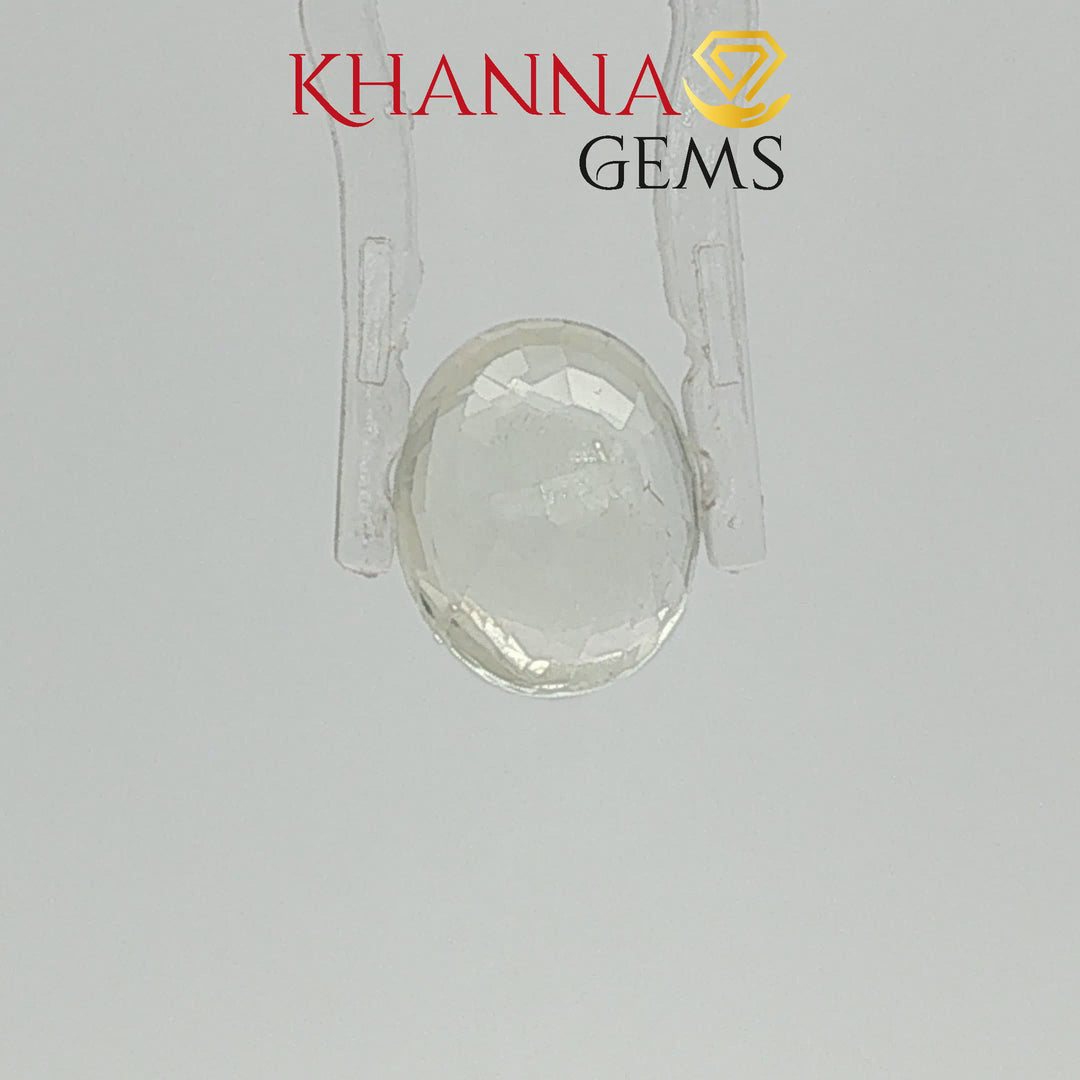 5.04/CT Natural Yellow Sapphire With Govt Lab Certificate-117537