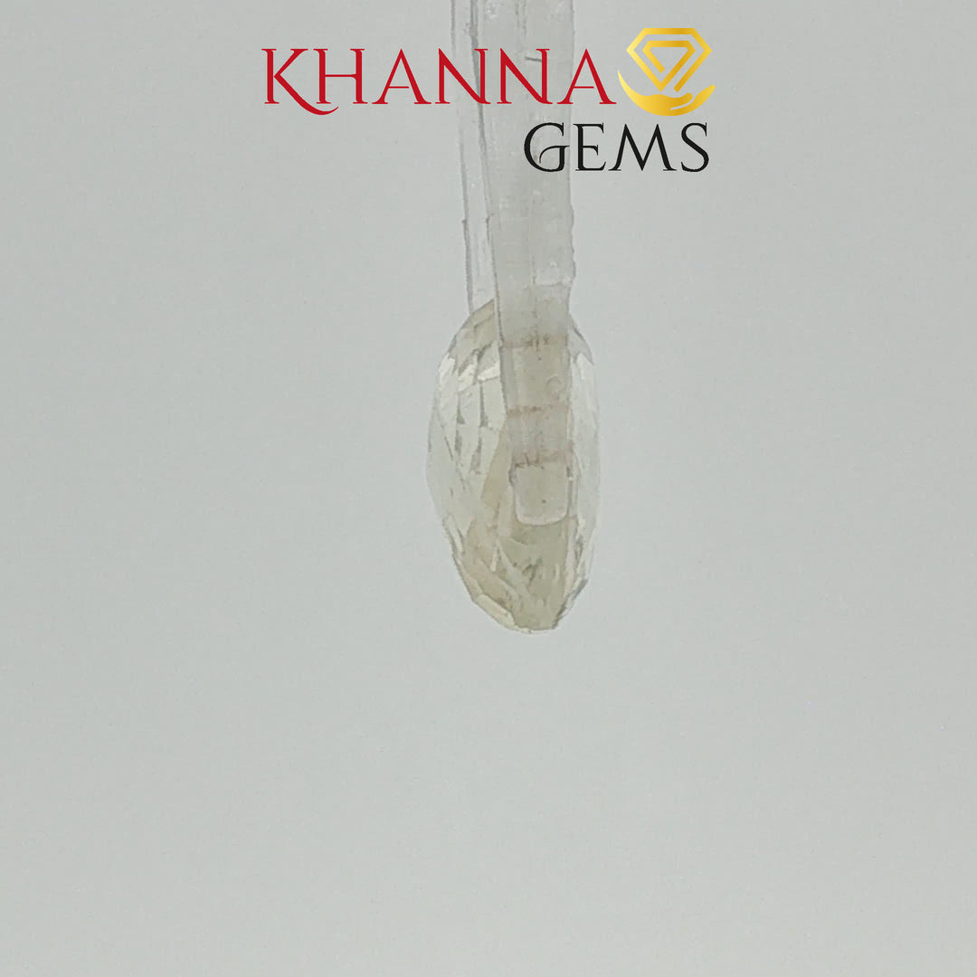 5.04/CT Natural Yellow Sapphire With Govt Lab Certificate-117537