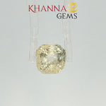 Load image into Gallery viewer, 3.83/CTNatural Yellow Sapphire with Govt Lab Certificate-118182