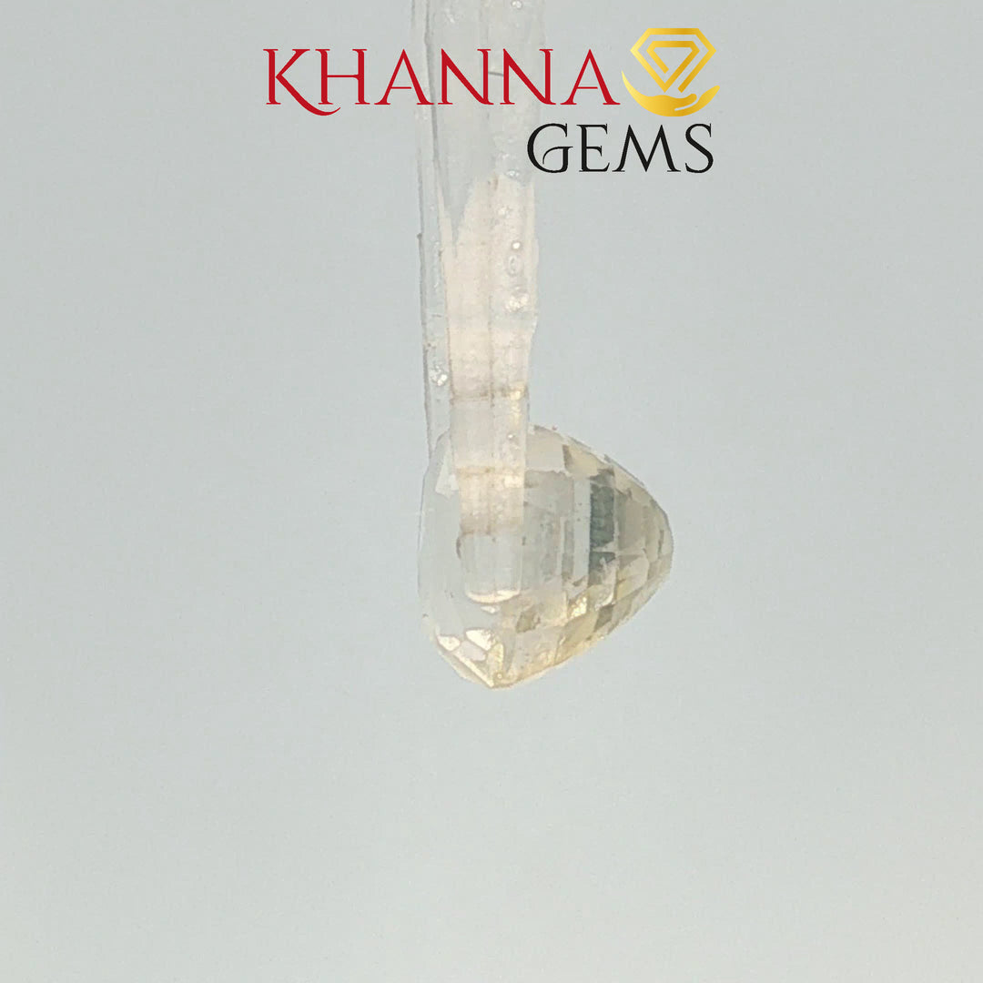 3.83/CTNatural Yellow Sapphire with Govt Lab Certificate-118182