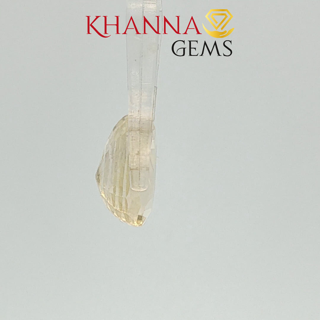4.93/CT  Natural Yellow Sapphire with Govt Lab Certificate-118231