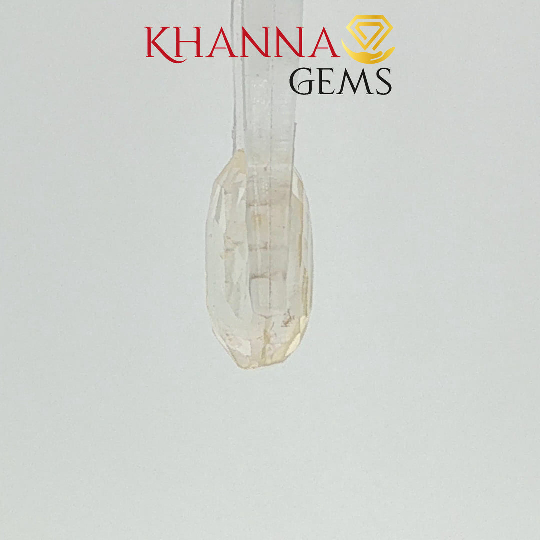 4.10/CT Natural Yellow Sapphire with Govt Lab Certificate-118644