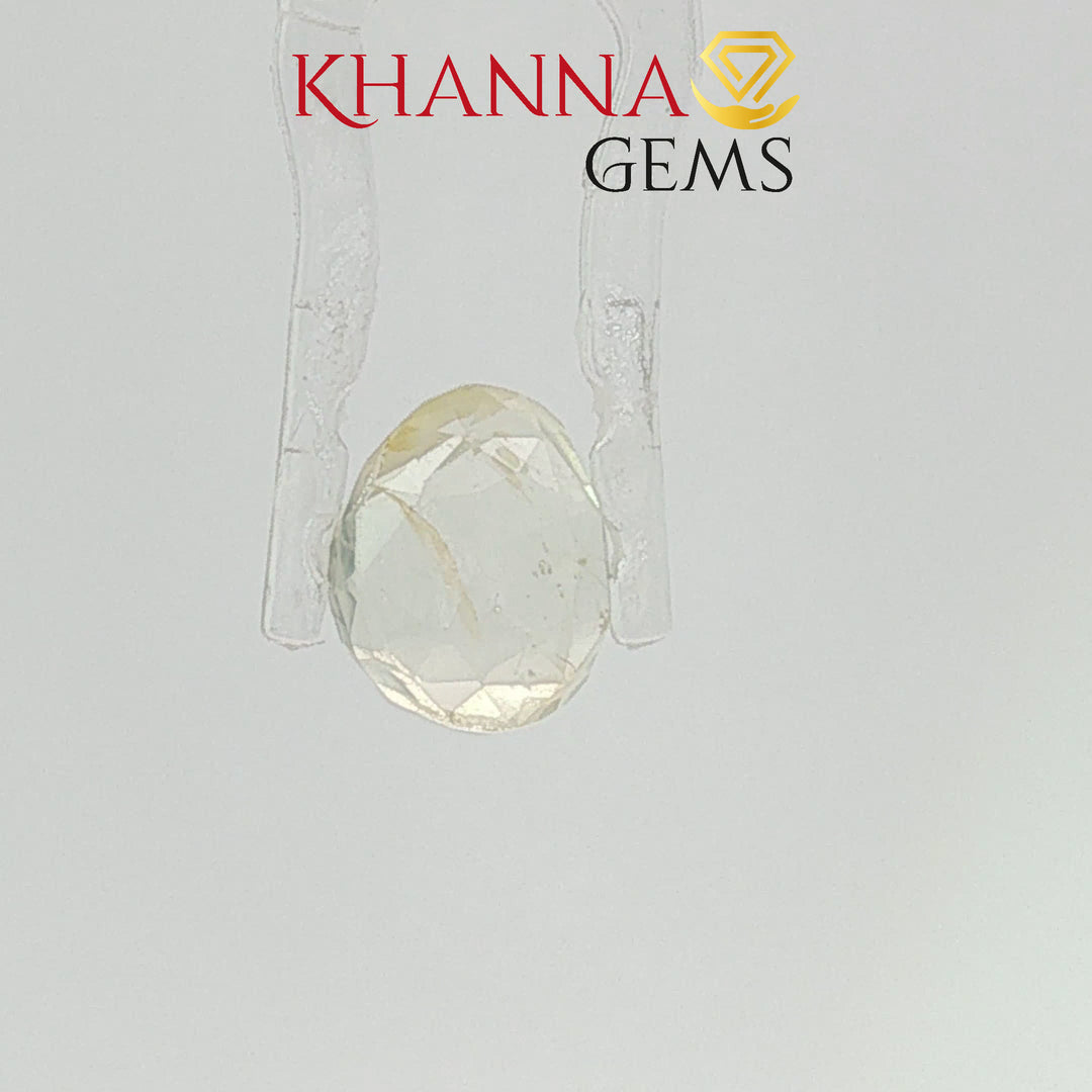 4.08/CT Natural Yellow Sapphire with Govt Lab Certificate-118669