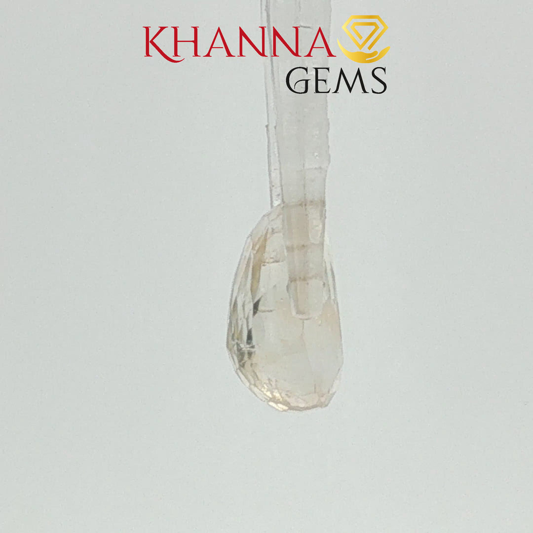 3.97/CT  Natural Yellow Sapphire with Govt Lab Certificate-118670