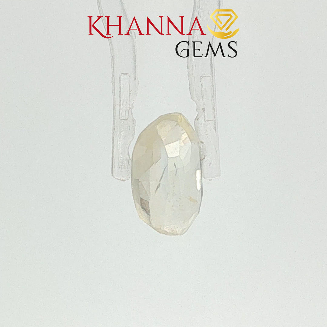 3.93/CT Natural Yellow Sapphire Stone with Govt Lab Certificate-118673