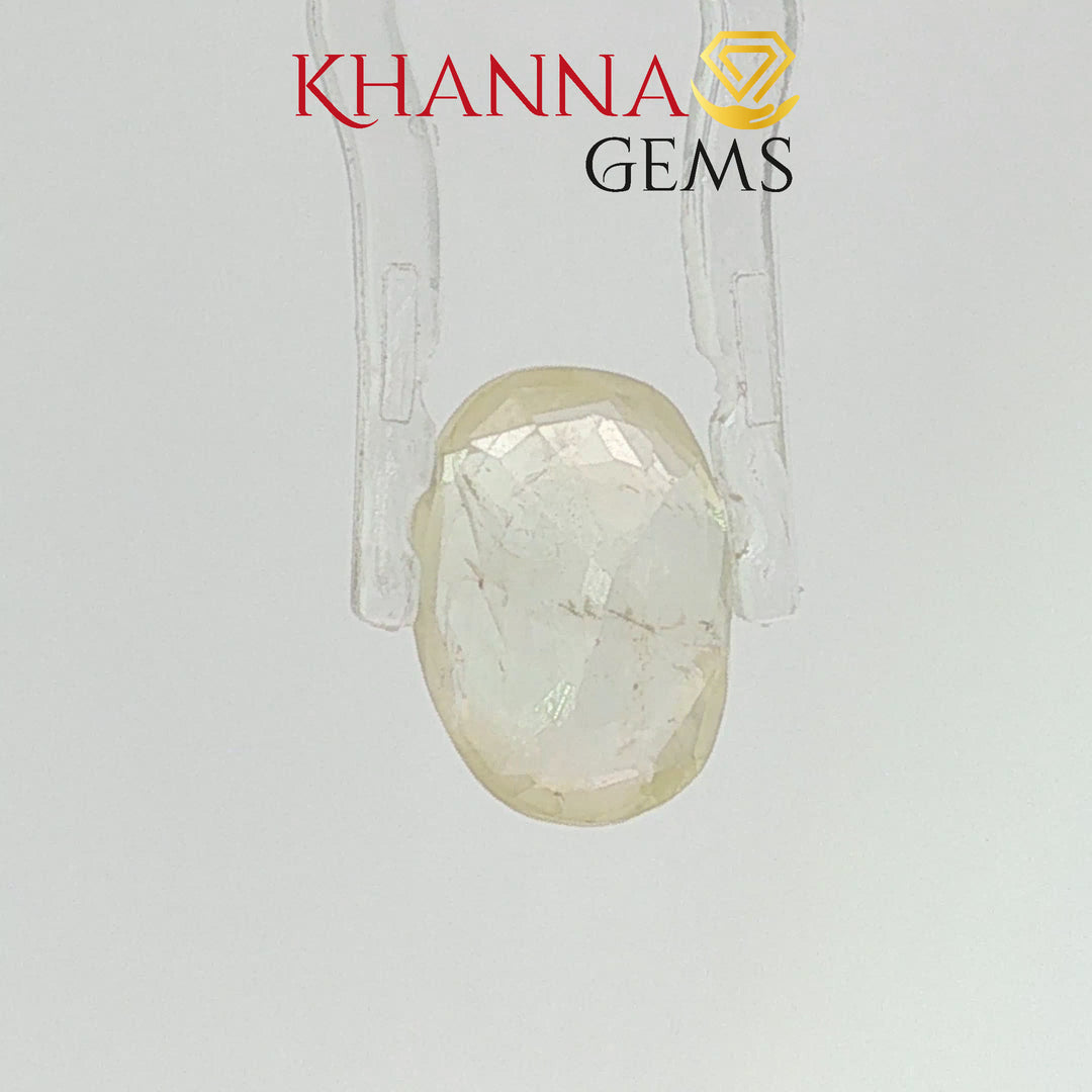 4.94/CT Natural Yellow Sapphire With Govt Lab Certificate-120383