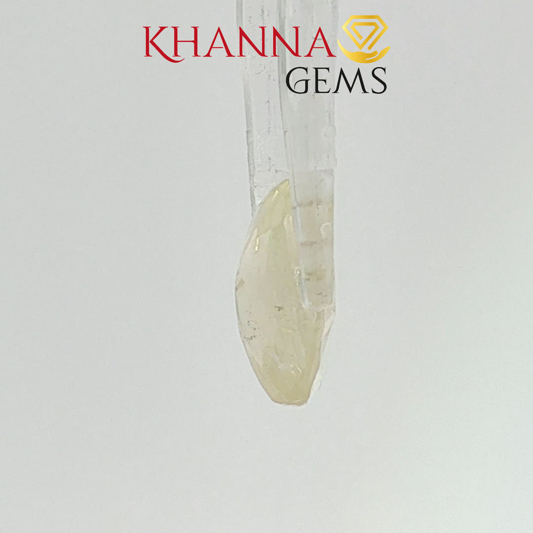 4.94/CT Natural Yellow Sapphire With Govt Lab Certificate-120383