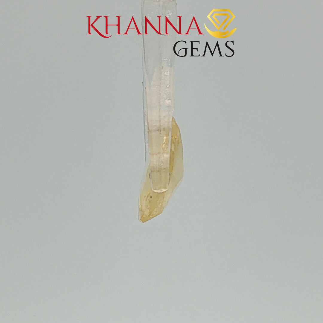 3.14/CT Natural Yellow sapphire with Govt Lab Certificate-120536